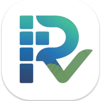 Logo R badge blanc (favicon)